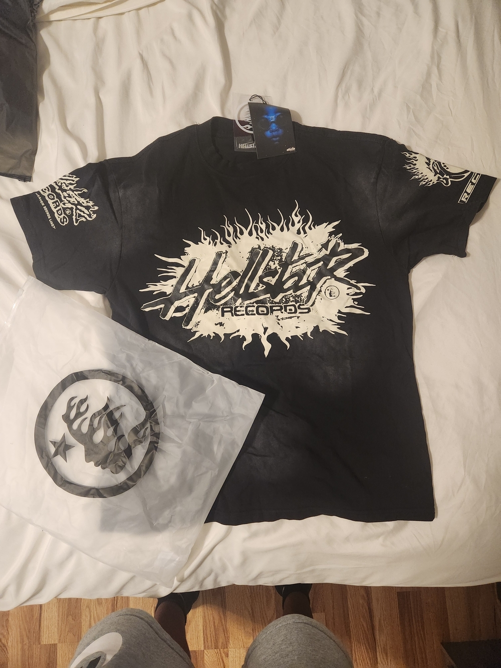 Hellcat Records Black Graphic Short-Sleeve Tee